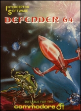 Defender 64 d'Interceptor Software (1983) pour Commodore 64 (version cassette rare)