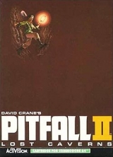 Pitfall II: Lost Caverns, d'Activision (1984) pour Sinclair ZX Spectrum (cassette)