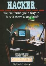Hacker, d'Activision pour Commodore 64. Version disquette en grand boîtier plastique