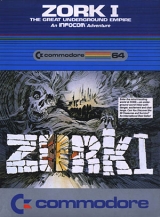 Zork I: The Great Underground Empire d'Infocom pour Commodore 64 (disquette)
