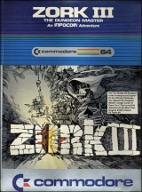 Zork III: The Dungeon Master d'Infocom pour Commodore 64 (disquette)