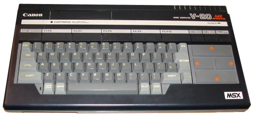 Pack MSX Canon V-20 prêt-à-l'emploi Pack MSX Canon V-20 prêt-à-l'emploi