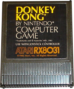 Donkey Kong de Nintendo / Atari pour Atari 400/600/800/1200 XL/XE (cartouche seule) Donkey Kong de Nintendo / Atari pour Atari 400/600/800/1200 XL/XE (cartouche seule)
