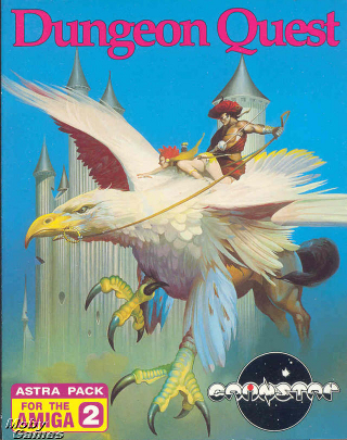 Dungeon Quest, de Gainstar (1989) pour Commodore Amiga Dungeon Quest, de Gainstar (1989) pour Commodore Amiga