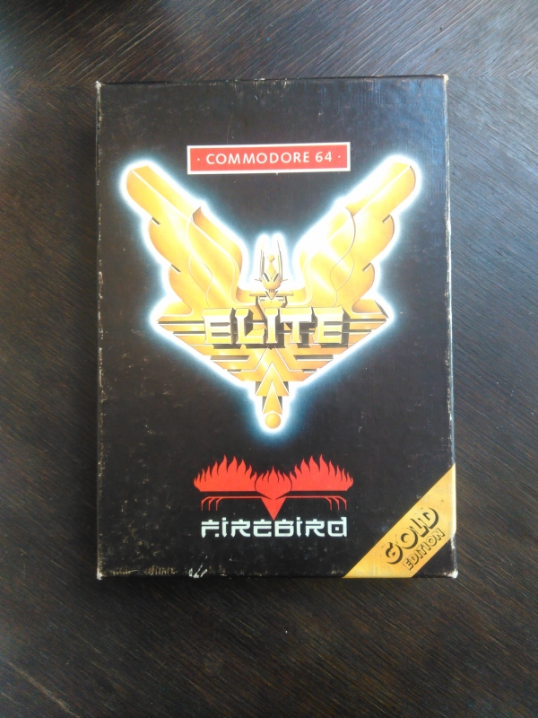Elite Gold edition, de Firebird (1985) pour Commodore 64 (version cassette) Elite Gold edition, de Firebird (1985) pour Commodore 64 (version cassette)