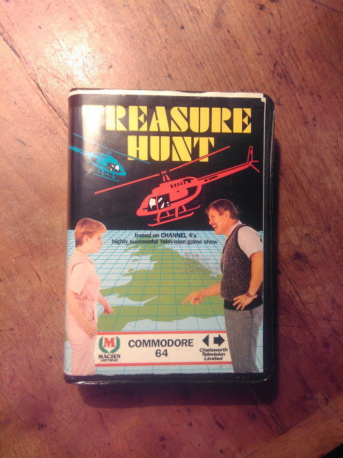 Treasure Hunt (La Chasse au trésor) pour Commodore 64 (version cassette) Treasure Hunt (La Chasse au trésor) pour Commodore 64 (version cassette)