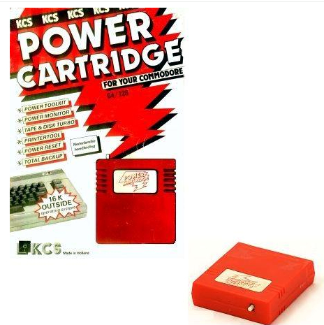 Power Cartridge de KCS pour Commodore 64 (cartouche utilitaire, cheat modes) Power Cartridge de KCS pour Commodore 64 (cartouche utilitaire, cheat modes)