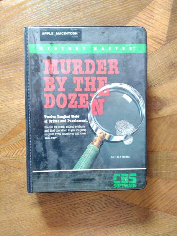 Mystery Master: Murder by the Dozen (CBS Software pour Apple Macintosh 512K) Mystery Master: Murder by the Dozen (CBS Software pour Apple Macintosh 512K)
