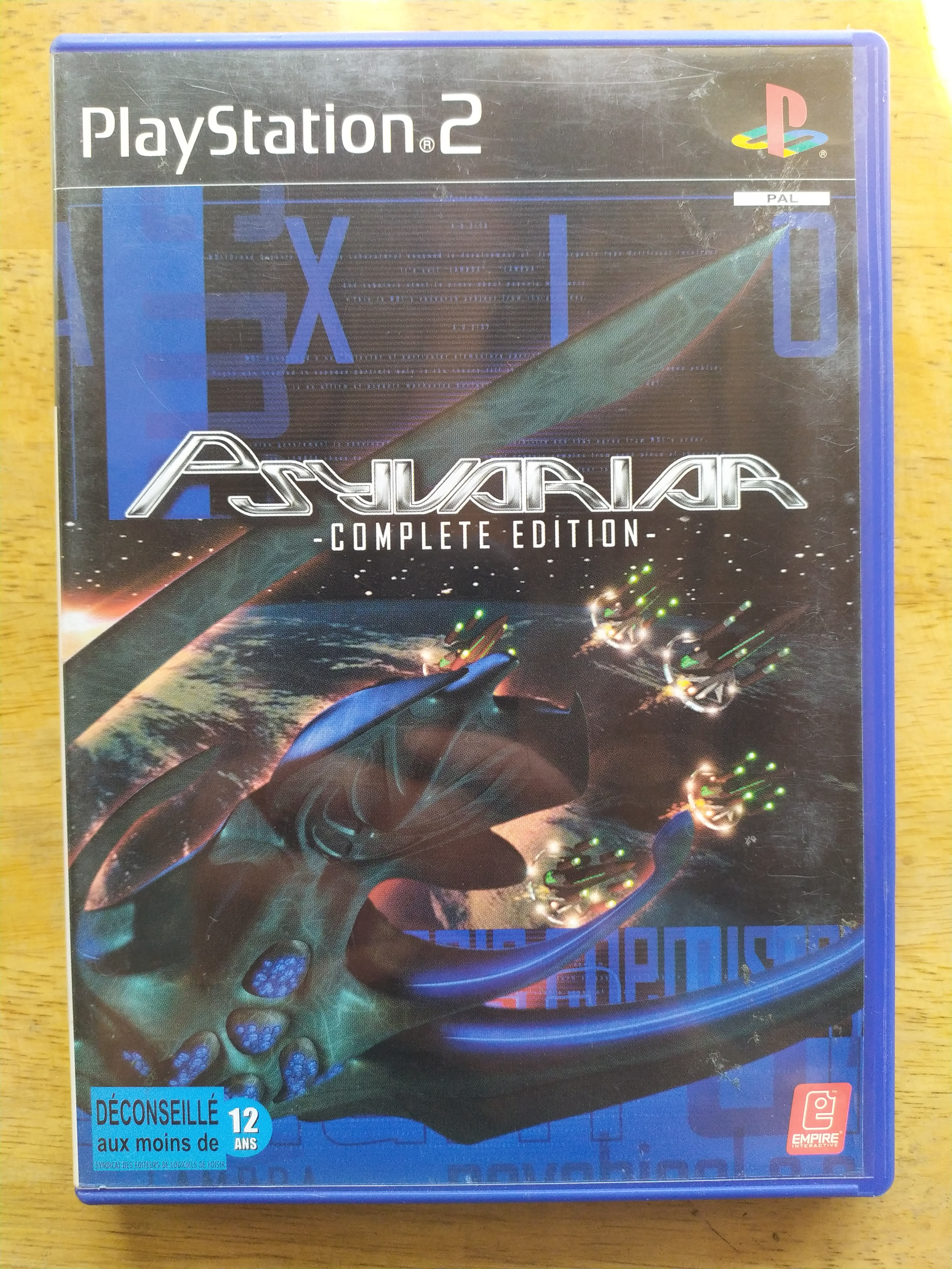 Psyvariar Complete edition de Success pour PS2 (Version PAL FR 2002) Psyvariar Complete edition de Success pour PS2 (Version PAL FR 2002)
