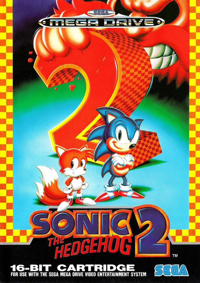 Sonic the Hedgehog 2 pour Sega MegaDrive (version française PAL) Sonic the Hedgehog 2 pour Sega MegaDrive (version française PAL)